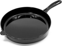 Noral 66667009 Öntöttvas serpenyő zománc bevonattal 28 cm - Fekete