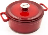 Noral 66667002 Öntöttvas lábas zománc bevonattal 12cm 3.4L - Piros