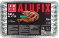 Alufix GRILL3UNINEW Alumínium grilltálca 3 darab 34,5 x 22,5 cm