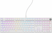 Genesis Thor 404 Outemu Peach Silent Switch Vezetékes RGB Billentyűzet US - Fehér