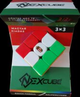 Nexcube 3x3 rubik kocka - magyar zászló mintás