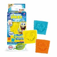 Craze Inkee 3 darabos popcorn illatú vegán fürdőbomba szett - Spongyabob