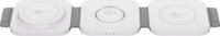 Goobay 65312 Összecsukható 3 in 1 Vezeték Nélküli Töltő Apple készülékekhez 15W - Fehér