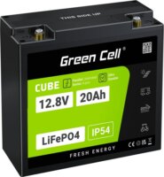 Green Cell CUBE LiFePO4 20Ah 12.8V 256Wh lítium-vas-foszfát akkumulátor