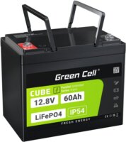 Green Cell CUBE LiFePO4 60Ah 12.8V 768Wh lítium-vas-foszfát akkumulátor