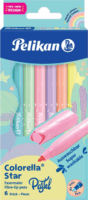 Pelikan Colorella Star C302 filctoll készlet - Pasztell színek (6db/csomag)