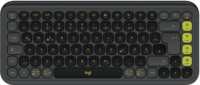 Logitech Pop Icon Keys Bluetooth Mini Billentyűzet DE - Grafit/Zöld