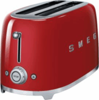 SMEG TSF02RDEU 4 szeletes kenyérpirító 1500W - Piros