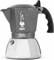 Bialetti 800145 Brikka Indukciós 4 személyes Kotyogós kávéfőző - Sötétszürke