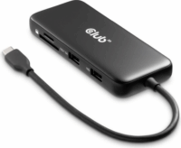 Club3D CSV-2551 Univerzális USB-C Laptop dokkoló Állomás 100 Watt