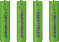 Esperanza EZA102G Újratölthető Ni-MH Ceruzaelem AAA 1000mAh 1.2V (4db/csomag)