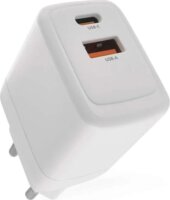 Emos V02G20 USB-A / USB-C Hálózati Töltő Adapter 20W - Fehér