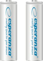 Esperanza EZA103W Újratölthető Ni-MH Ceruzaelem AA 2000mAh 1.2V (2db/csomag)
