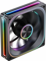 Jonsbo ZA-120BR 120mm PWM ARGB Rendszerhűtő ventilátor - Fekete