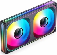 Jonsbo ZB-240BR Infinity Mirror ARGB 240mm PWM Rendszerhűtő ventilátor - Fekete