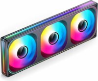 Jonsbo ZB-360 360mm PWM ARGB Rendszerhűtő ventilátor - Fekete