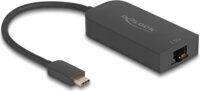 DeLock 66046 USB-C RJ45 2.5GB Hálózati Ethernet Adapter - Fekete