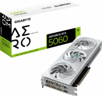 Gigabyte GeForce RTX 5060 8GB GDDR7 Aero OC Videókártya - Fehér