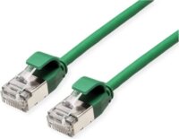 Roline U/FTP Cat6a RJ45 Patch kábel 1.5m - Zöld