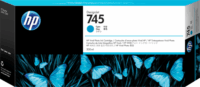 HP 745 Eredeti Tintapatron - Cián