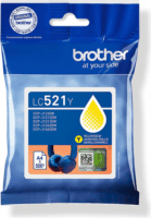 Brother LC521Y Eredeti Tintapatron - Sárga