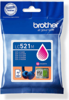 Brother LC521M Eredeti Tintapatron - Magenta