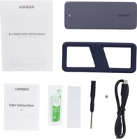 Ugreen CM777 NVMe USB-C Külső SSD Ház - Szürke