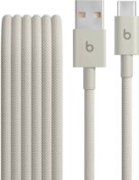 Apple Beats Woven USB-A apa - USB-C apa 2.0 Adat és töltő kábel 1.5m - Fehér