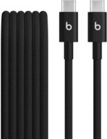 Apple Beats Woven USB-C apa - USB-C apa 2.0 Adat és töltő kábel 1.5m - Fekete