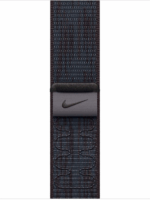 Apple Watch S4/S5/S6/S7/S8/S9/S10/SE/Ultra Gyári Nike Sport Pánt 44/45/46/49mm - Fekete/Kék