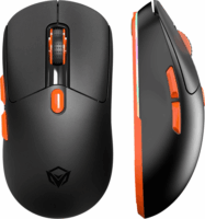 Meetion GW38 Wireless (vagy) Vezetékes Gamer Egér - Fekete