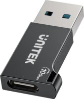 Unitek A1049ABK01 USB-A apa - USB-C anya Átalakító Adapter - Fekete