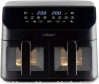 Maestro MR-758 AirFryer Forrólevegős sütő 2x4.5L 2000W - Fekete