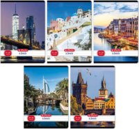 Herlitz City 32 lapos A5 vonalas füzet - Többfajta