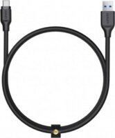 Aukey CB-AC2 BK USB-A apa - USB-C apa Adat- és töltőkábel 2m - Fekete