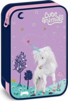 Ars Una Cute Animals Unikornis töltetlen emeletes tolltartó lányoknak - Mintás