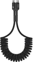 Baseus Fish-Eye USB-C apa - USB-C apa Adat- és töltőkábel 1m - Fekete