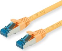 Value S/FTP Cat6a RJ45 Patch kábel 10m - Sárga