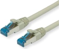 Value S/FTP Cat6a RJ45 Patch kábel 3m - Szürke