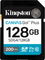 Kingston 128GB Canvas Go Plus Gen4 SDXC UHS-I C10 Memóriakártya