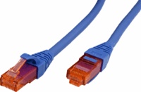 Roline UTP Cat6 RJ45 Patch kábel 0.3m - Kék