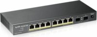 ZyXEL GS1100-10HP Gigabit Unmanaged PoE Switch - Fekete