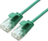 Roline UTP Cat6a RJ45 Patch kábel 3m - Zöld