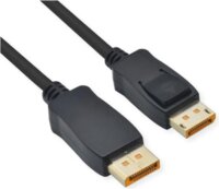 Roline DisplayPort 2.1 apa - DisplayPort 2.1 apa Kábel 2m - Fekete
