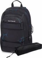 Oxybag Sport Abstract iskolatáska - Sötétkék