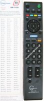 Vestel RM-715A Utángyártott Sony Távirányító