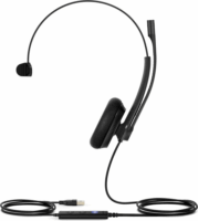 Yealink UH34 USB-C/USB-A Lite MS Teams Call Center Mono Headset - Fekete