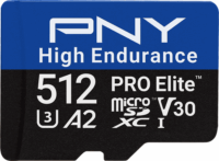 PNY 512GB Pro Elite High Endurance MicroSDXC CL10 U3 Memóriakártya