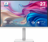 MSI 27" Modern MD272UPHW 16:9 4K UHD IPS LED Irodai Monitor - Fehér