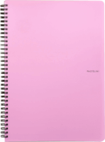 Oxybag Pastelini Pink 60 lapos A4 vonalas spirálfüzet - Rózsaszín